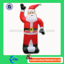 customized size inflatable santa claus outhouse christmas inflatable decoration